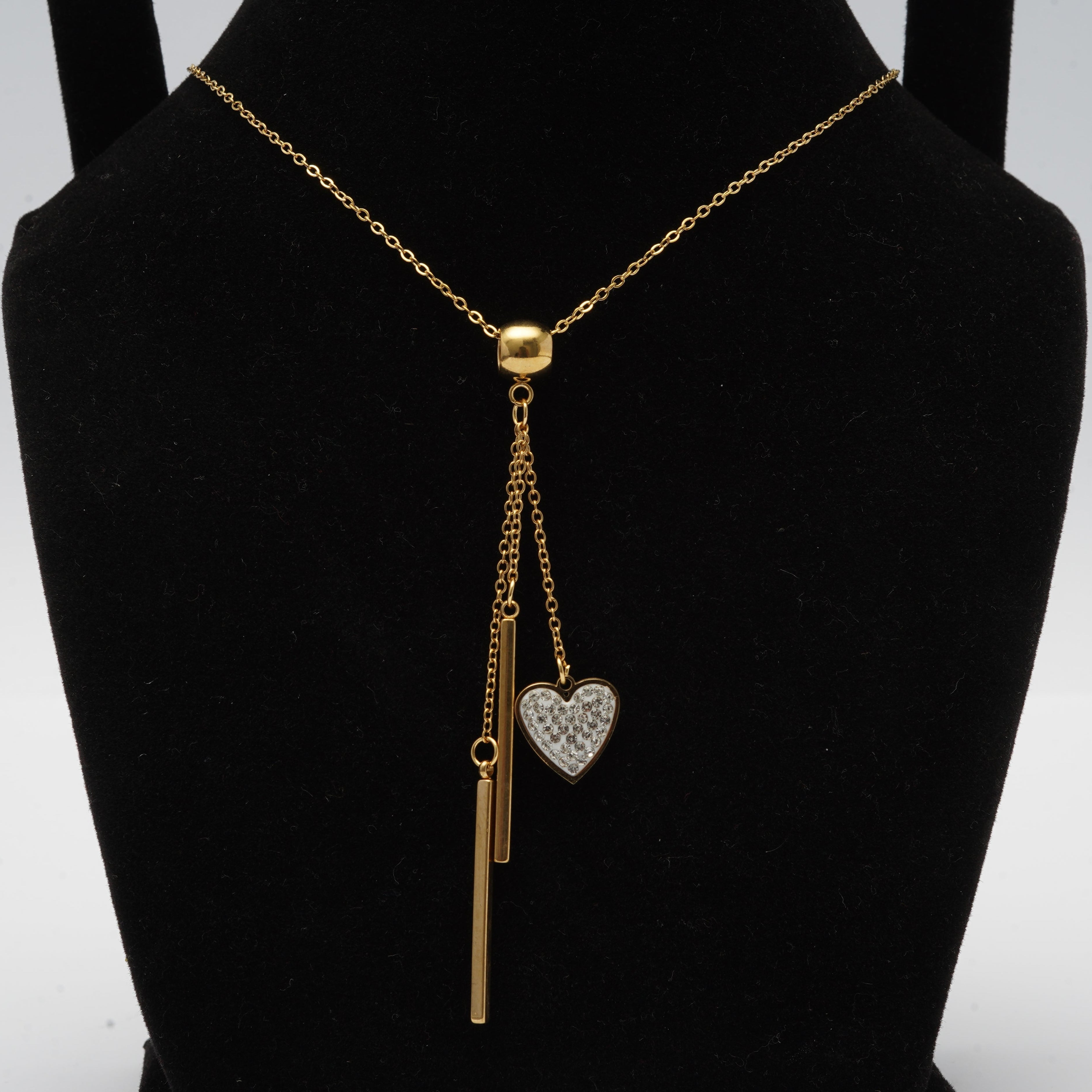 Golden Heart Shape Locket