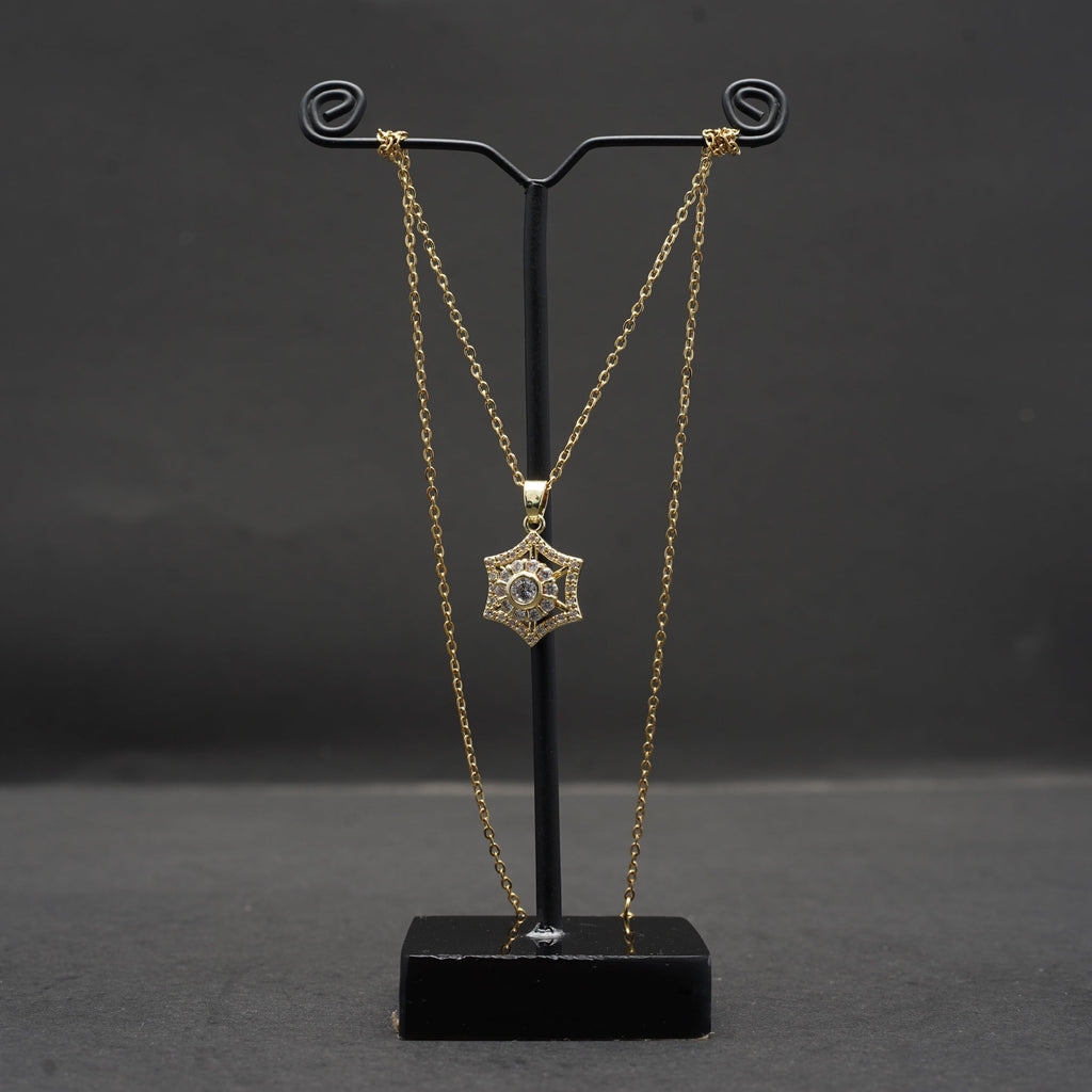 Golden Stone Locket