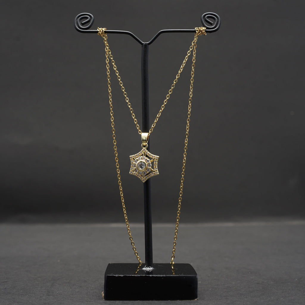 Golden Stone Locket