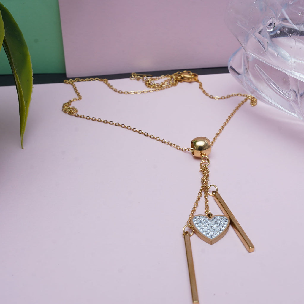 Golden Heart Shape Locket