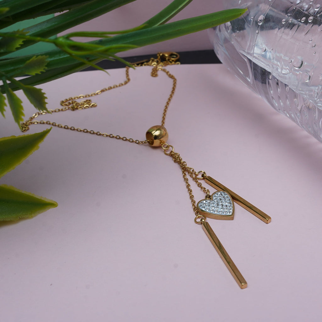 Golden Heart Shape Locket