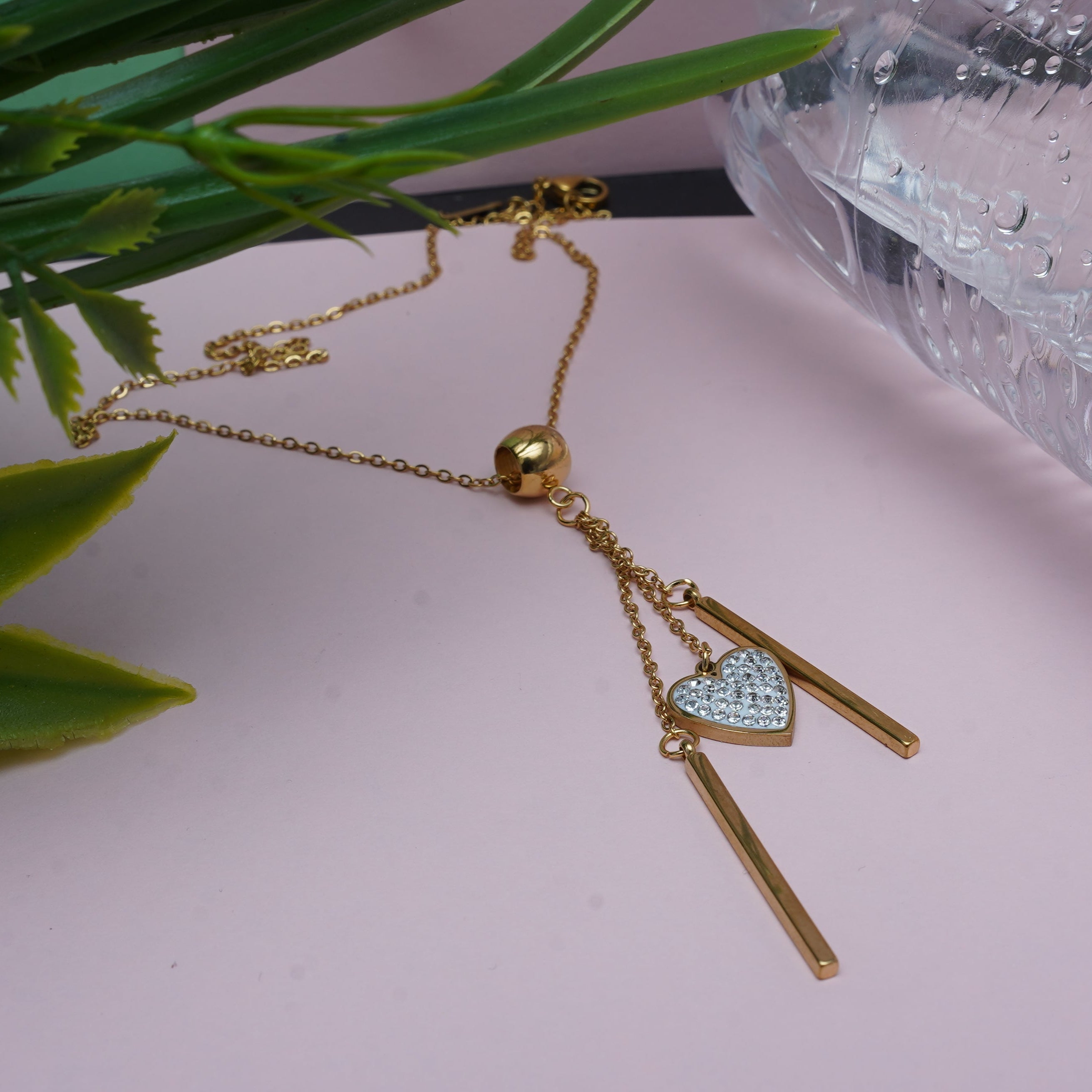 Golden Heart Shape Locket