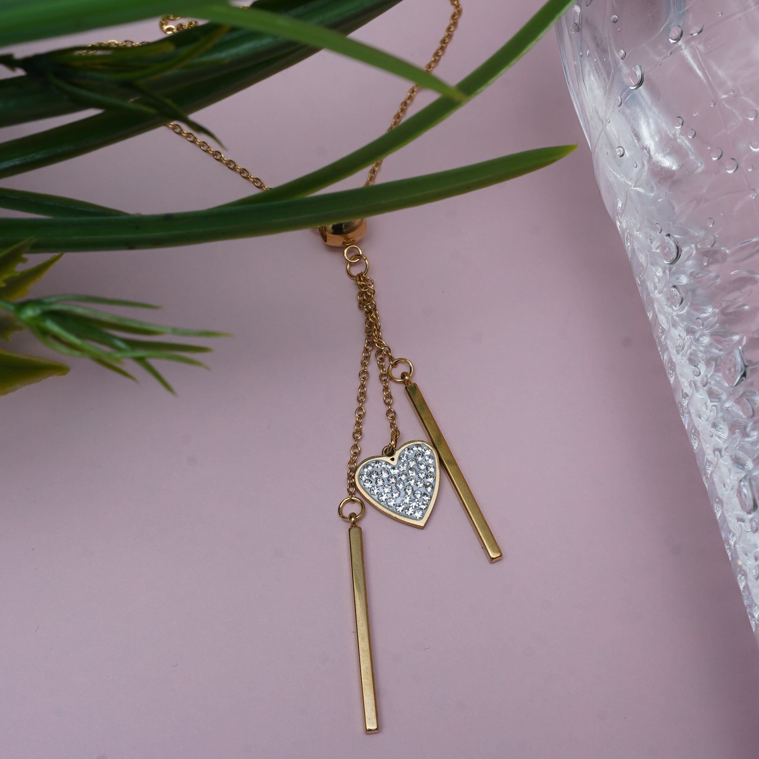 Golden Heart Shape Locket