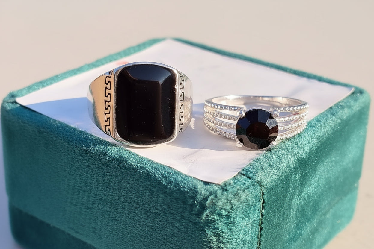 Eternal Love – Matching Couple Rings Set